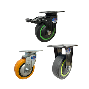 Good Quality Industrial 4 Inch PP Caster Wheels For Trolley Heavy Duty