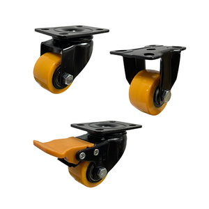 Rotatable Swivel Wheel Caster Heavy Duty Caster With Brake Or Without Brake PVC PU PP Nylon Industrial Caster Wheels